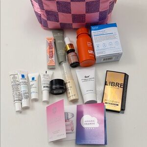 Assorted Beauty and Skincare Set with Cosmetic bag